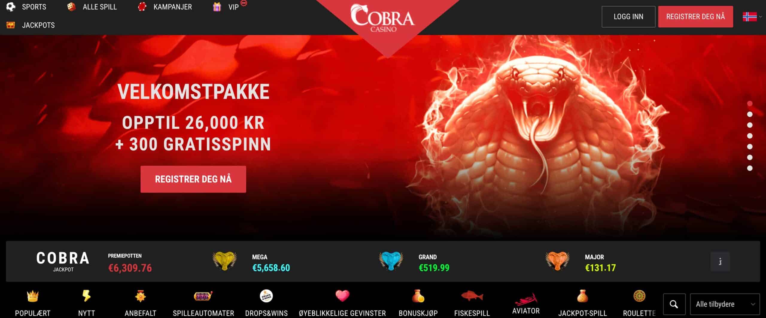 Cobra casino