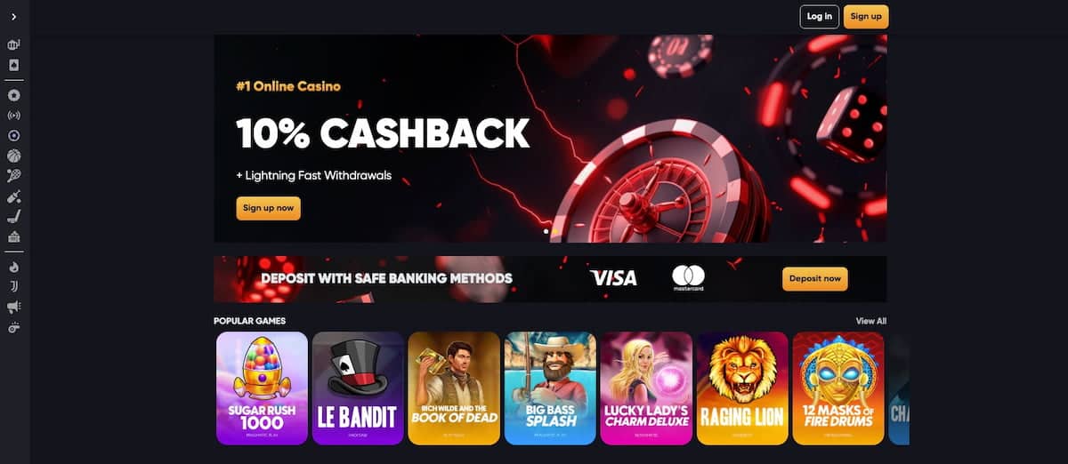 instant casino trygt norsk casino nettside med 10 % cashback og spillutvalg