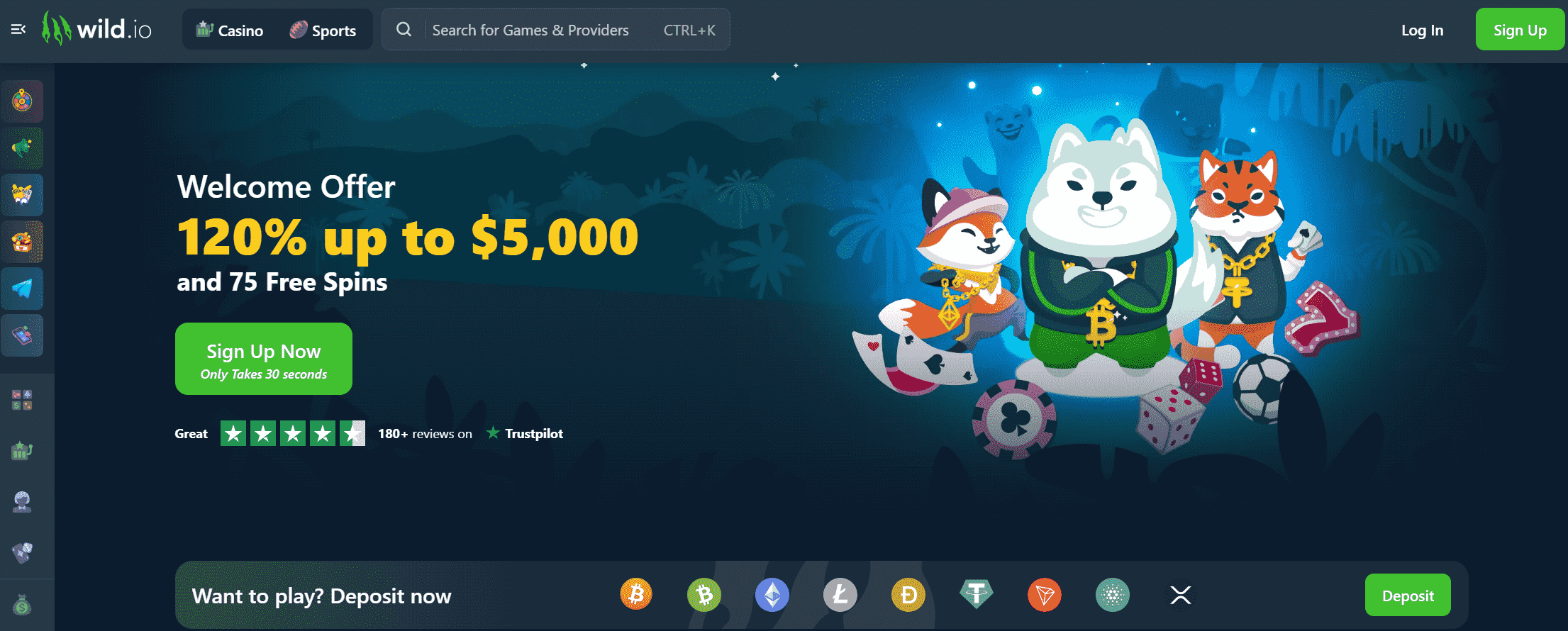 Wild.io Casino.