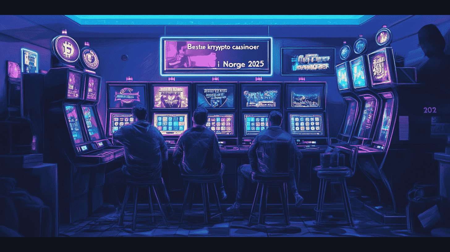 Beste krypto casinoer i Norge 2025, kåret av Norskecasinoeronline.